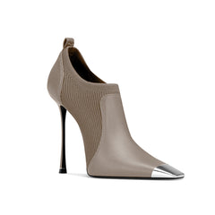 Metal-Plated High Heels - 10cm