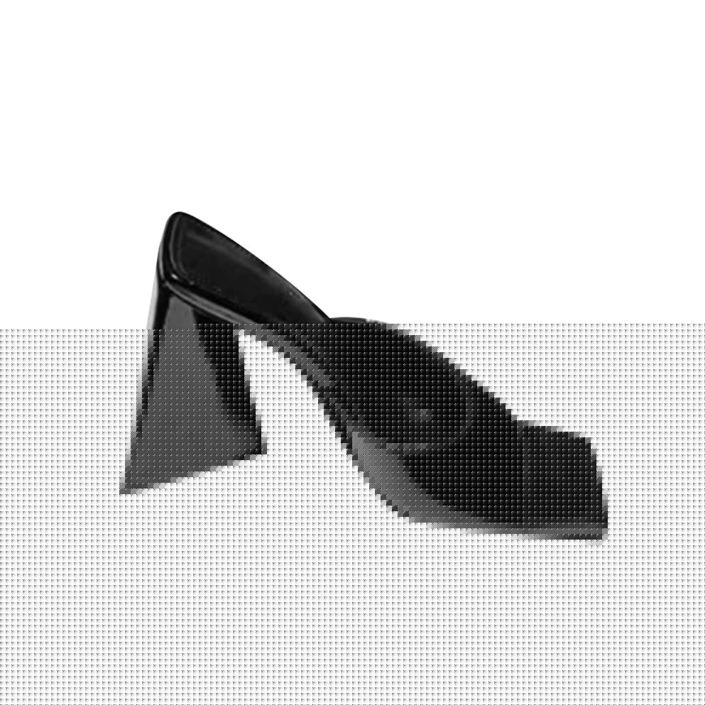 Block Heel Patent Leather Mules Sandals