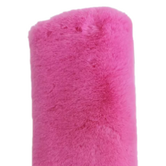 Leather And Fur Knee High Boots - 11.5cm