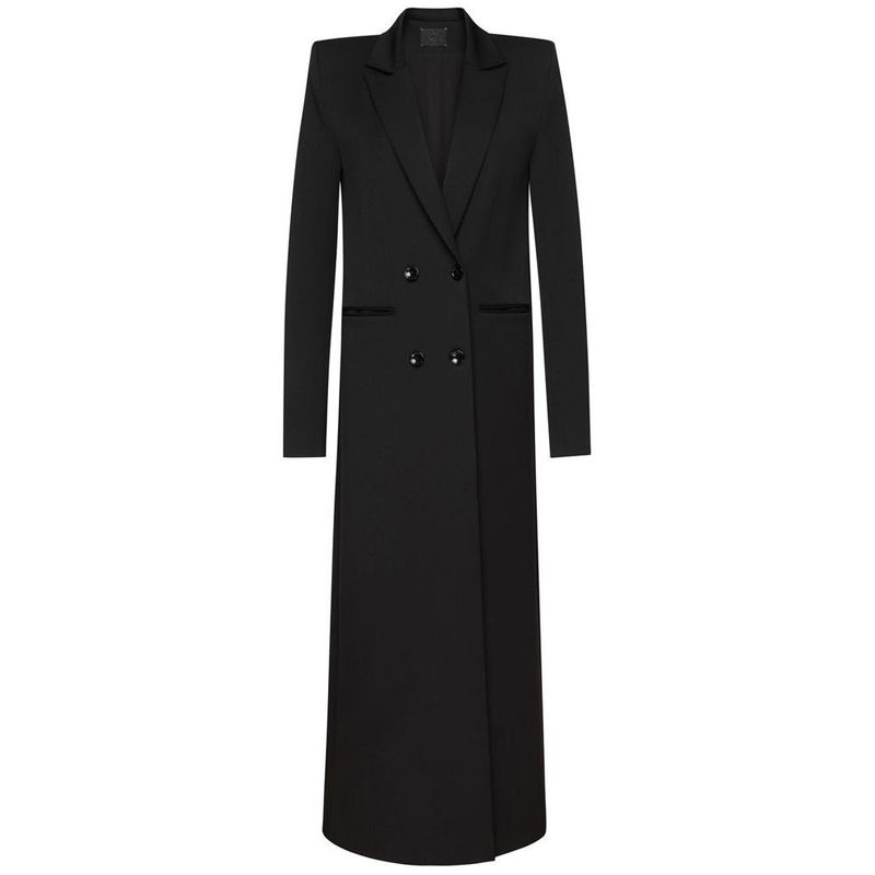 Lapel Long Coat