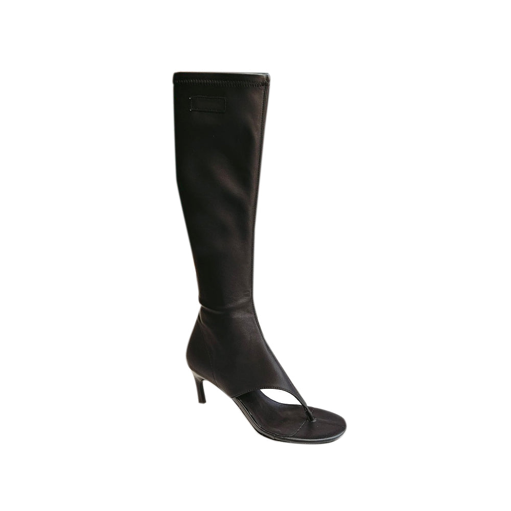 Flip Flop Kitten Heel Summer Boots
