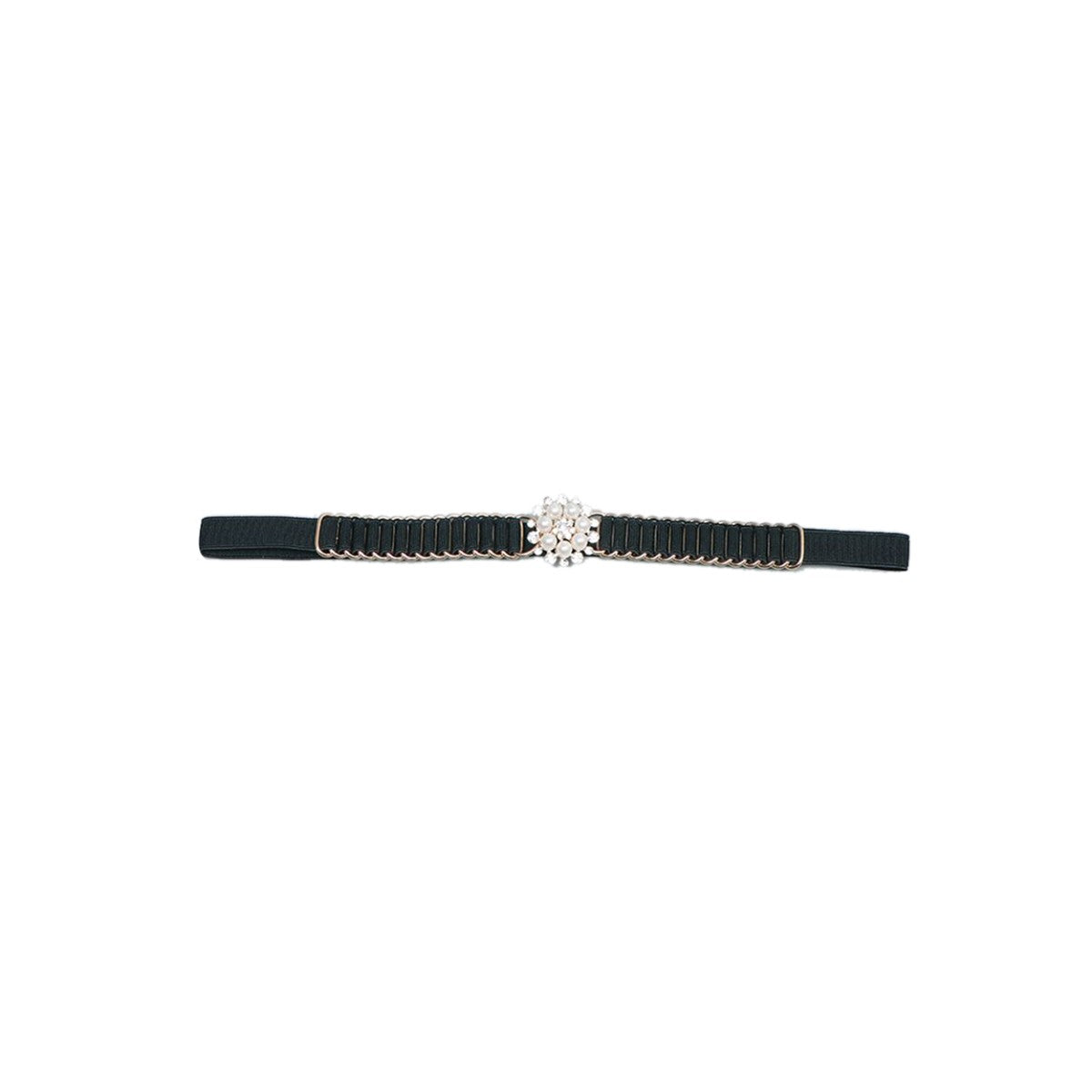 Diamante Flower Girdle Belt