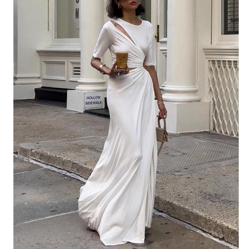 Cut Out Slip Dress