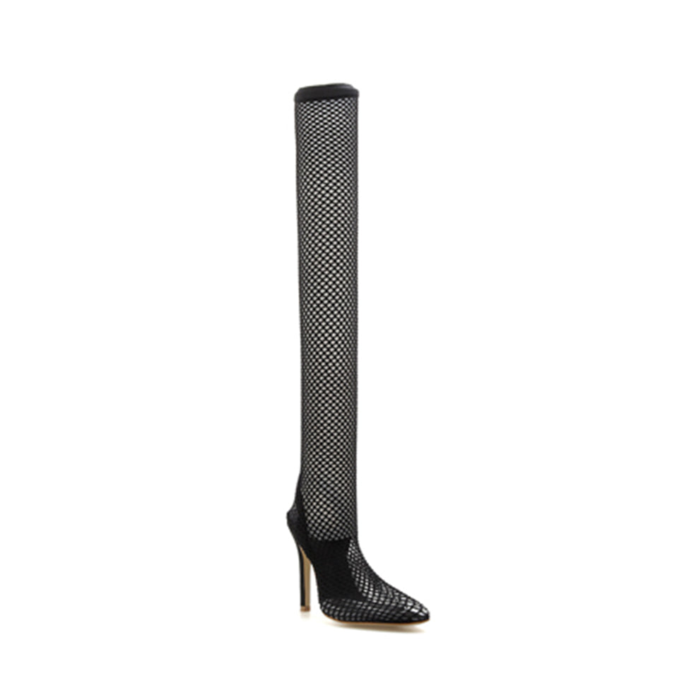 High Heel Over The Knee Summer Boots