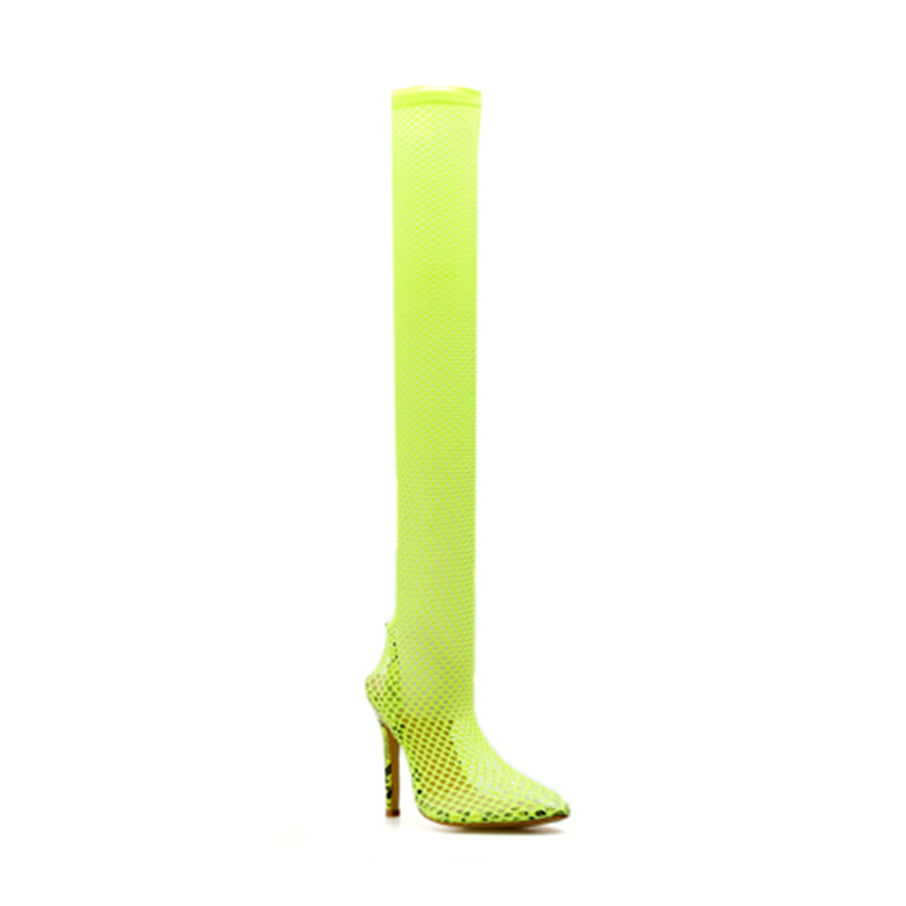 High Heel Over The Knee Summer Boots