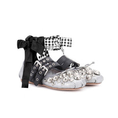 Studded Ballet Shoes