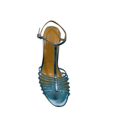 Diamante Ankle Strap High Heel Sandals