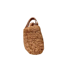 Fur Flat Sandals