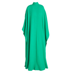 Cape Maxi Evening Dress Gown