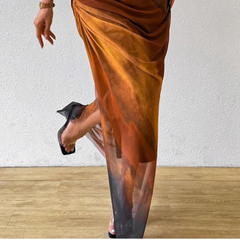 Tie-Dye Slip Dress