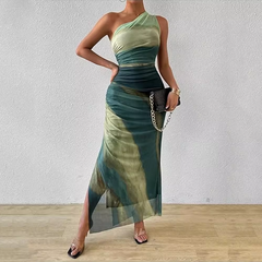Tie-Dye Slip Dress