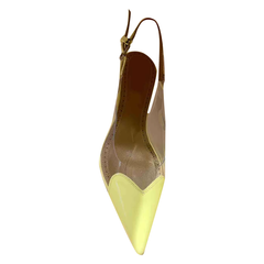 PVC Mid Heel Sandals