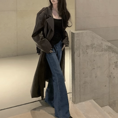 Leather Trench Coat