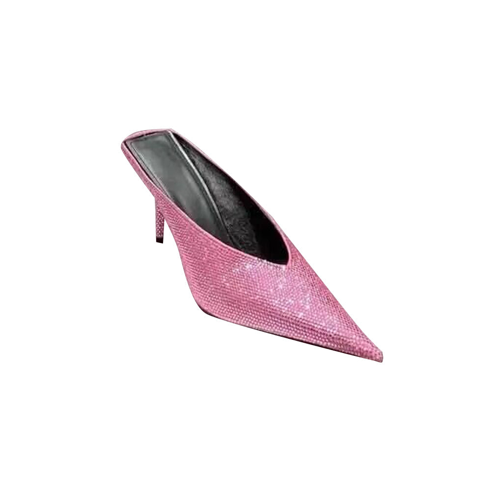 Diamante Mules Pumps