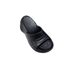 Leather Platform Mules Sandals
