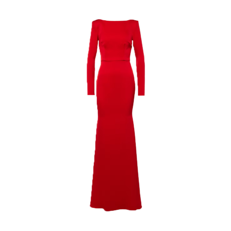 Backless Maxi Evening Dress Gown