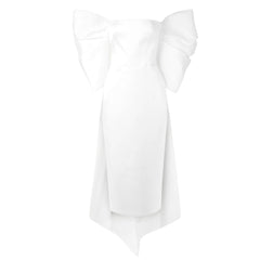 Tube Midi Evening Dress Gown
