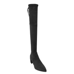 Lace Up Over The Knee Boots - 5.5cm