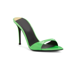 Stiletto High Heel Mules Sandals - 10cm