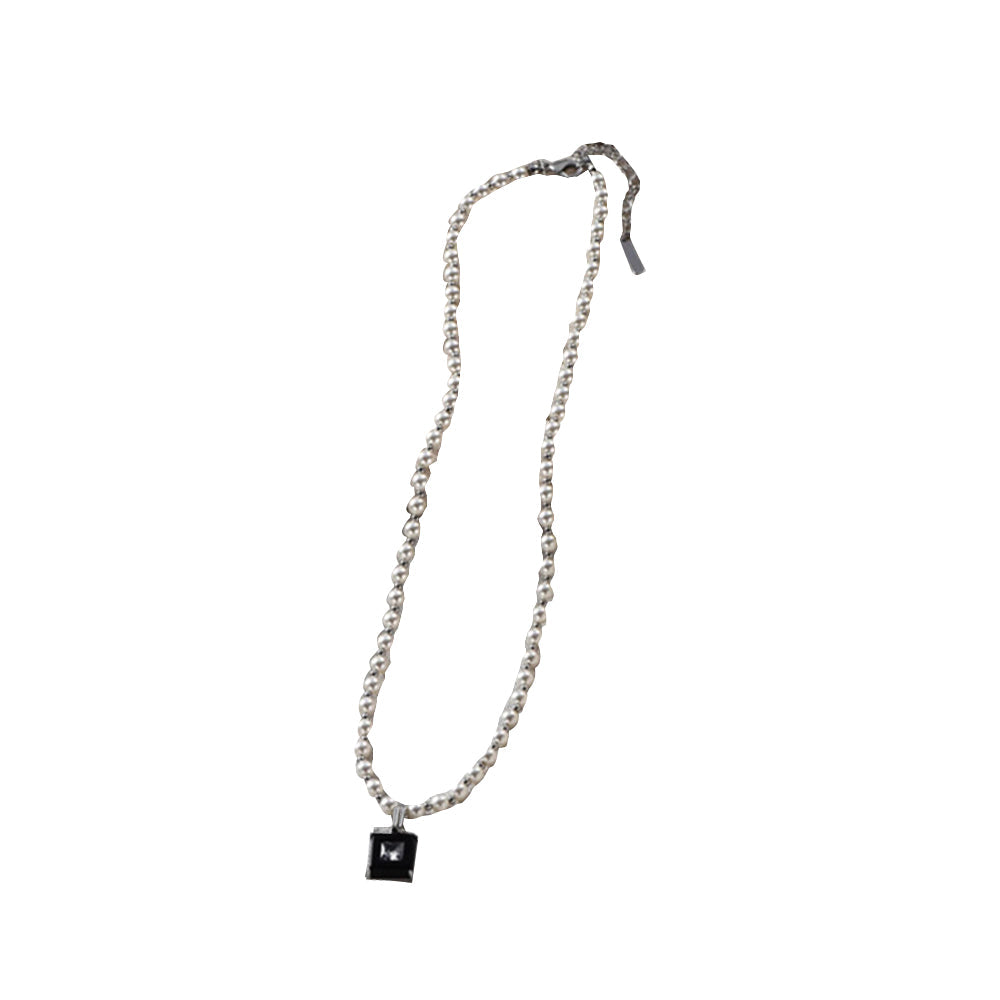 Diamante Pearl Necklace