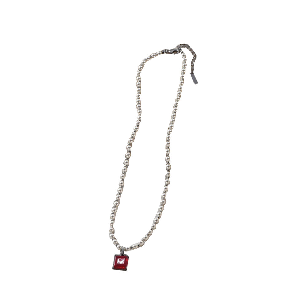 Diamante Pearl Necklace