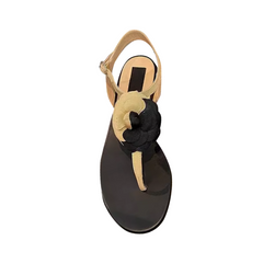 Flower Flip Flop Flat Sandals