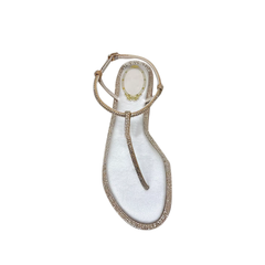 Diamante Flat Sandals