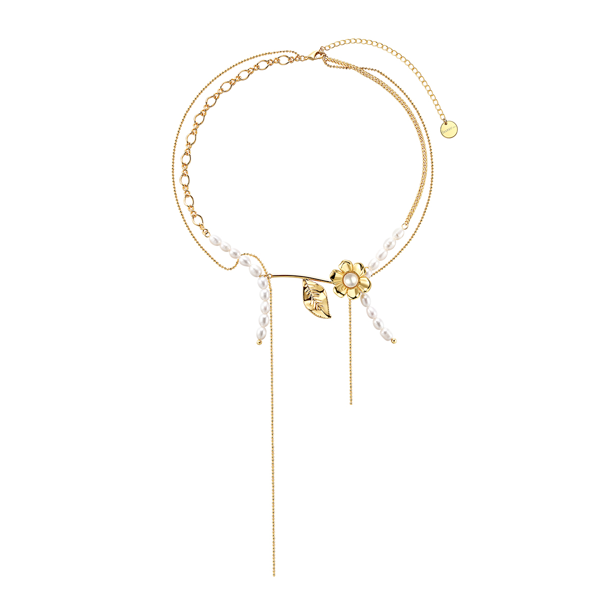 Pearl Flower Necklace
