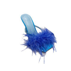 Fur Mules Sandals