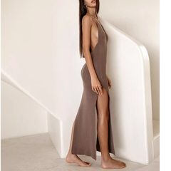 V Neck Slip Dress