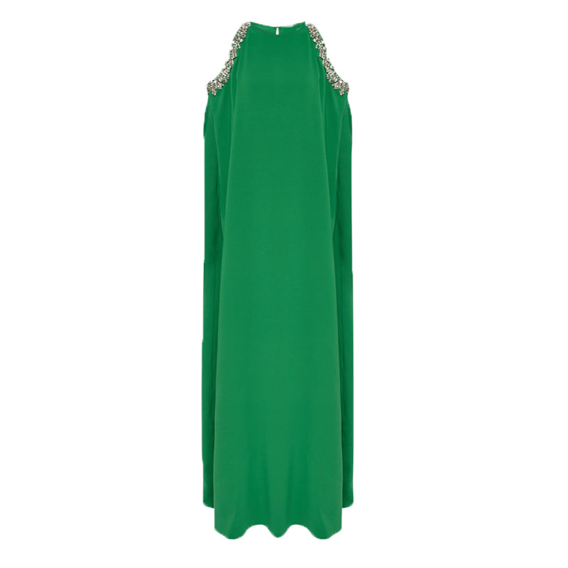 Diamante Maxi Evening Dress Gown