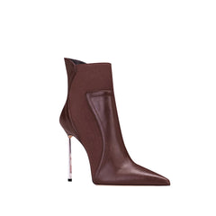 Stiletto Heel Ankle Boots - 8cm
