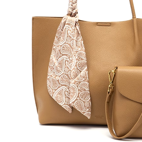 Scarf Oversized Tote Bag