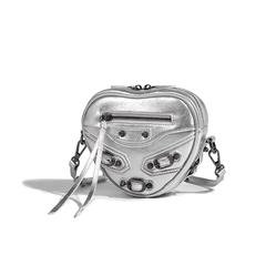 Heart Buckled Cross Body Bag