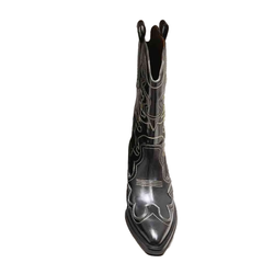 Leather Western Cowboy Knee High Boots
