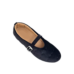 Buckled Flat Ballet Shoes