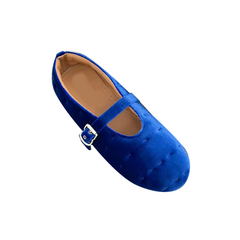 Buckled Flat Ballet Shoes