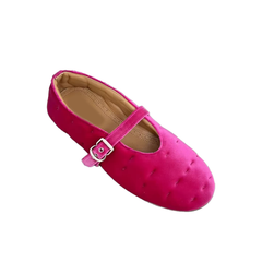 Buckled Flat Ballet Shoes