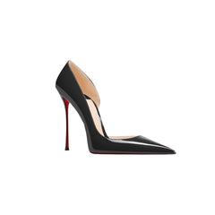 Patent Leather Mid Heel Pumps - 8cm