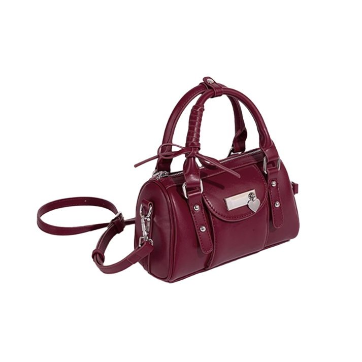 Studded Leather Tote Bag