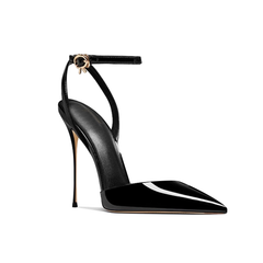 Ankle Strap High Heel Sandals - 10cm