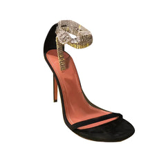 Ankle Diamante High Heel Sandals - 9cm