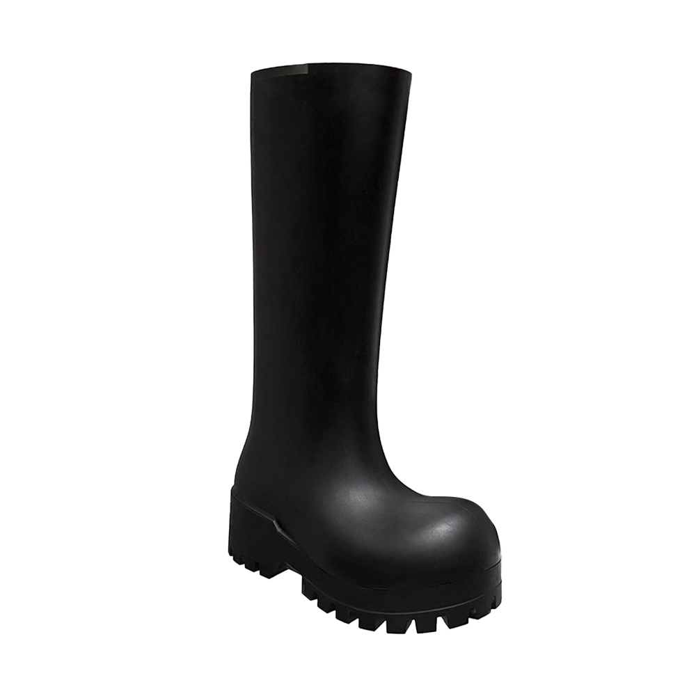 Leather Knee High Boots