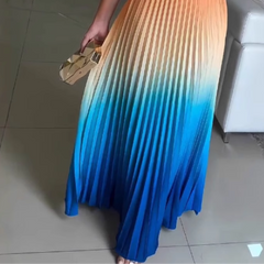 Fold Hem Maxi Dress