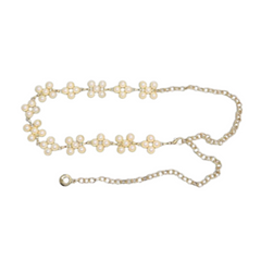 Pearl Flower Girdle Belt