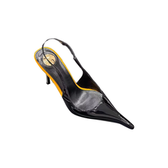 Super Pointed Toe Slingback High Heel Sandals