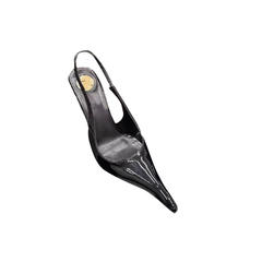 Super Pointed Toe Slingback High Heel Sandals