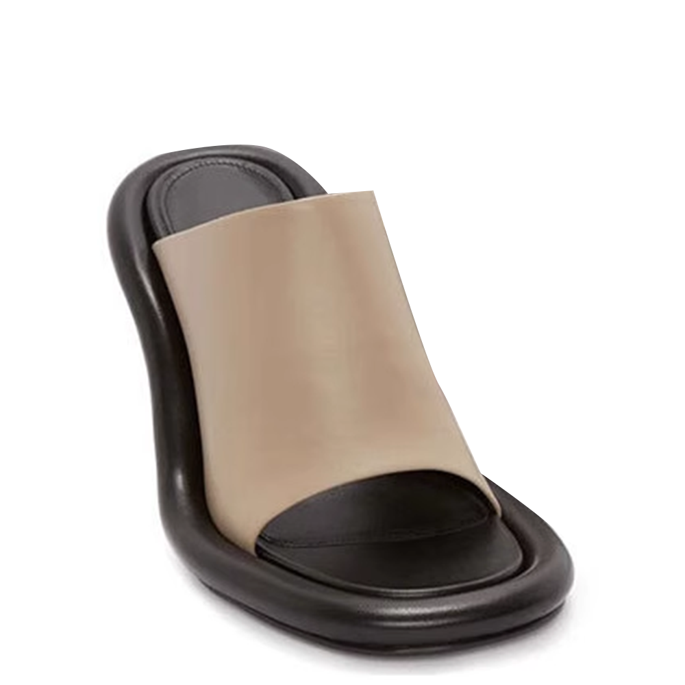 Bi-Color Mules Sandals