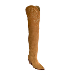 Diamante Over The Knee Boots