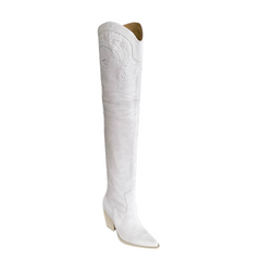 Diamante Over The Knee Boots